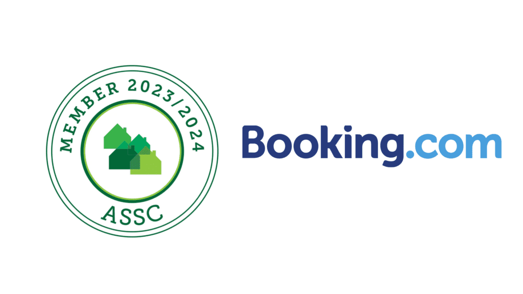 ASSC and booking.com logo