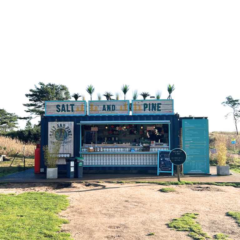 Salt & Pine Creperie at Tenstmuir Forest